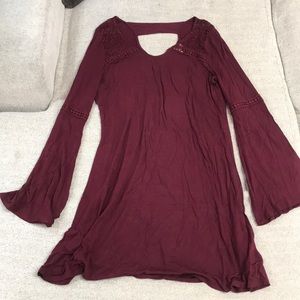 Maroon Dress